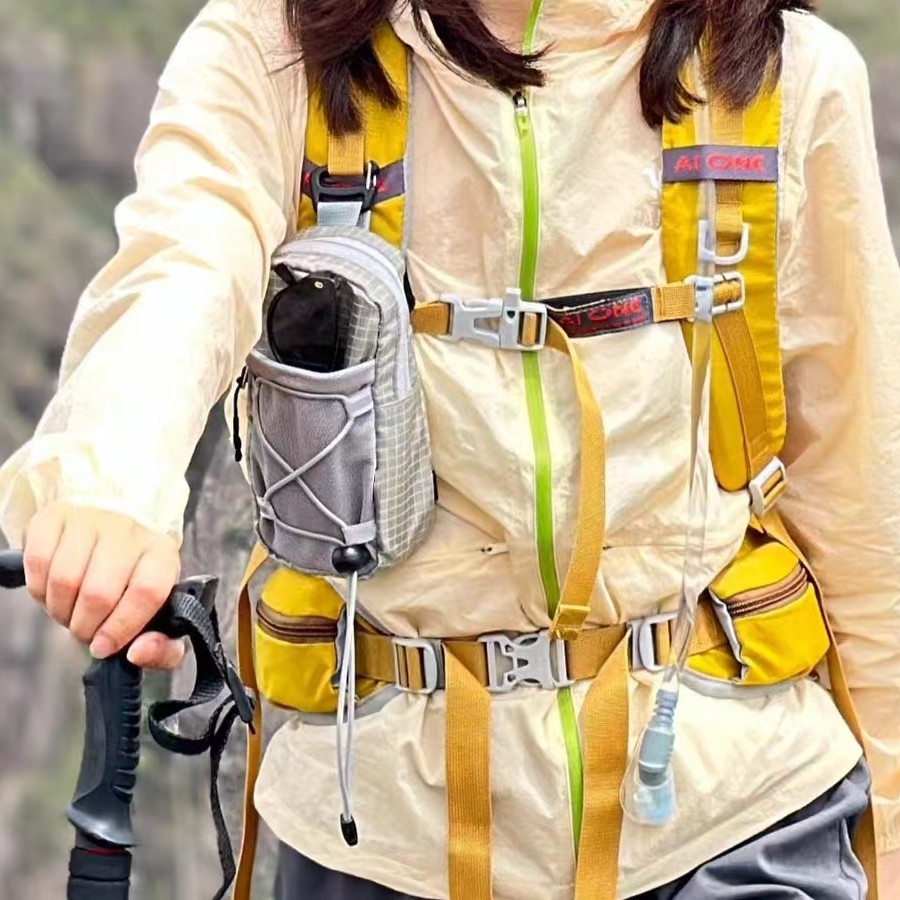 跨境户外腰包背包肩带挂包手机包袋登山徒步充电宝收纳拓展对讲机